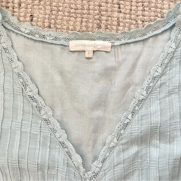 LoveShackFancy Sky Maxi Dress - Picture 7 of 14